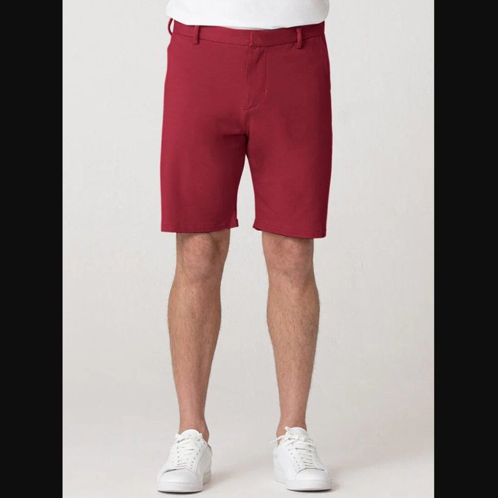 Swet Tailor NEW NWT Mens 28‎ Red Everyday Chino Shorts Athletic Golf